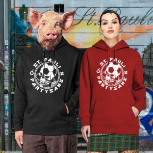 Hoodie "St. Pauli Partysans" (uni)